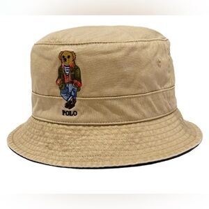 Polo Bear Twill Bucket Hat